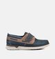 Dozo Logan Chaussures bateau en Bleu fonc&eacute;/Marron pour hommes (373336) - pour semelles orthop&eacute;diques