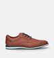 Lifestyle Chaussures à lacets en Cognac pour hommes (356527)