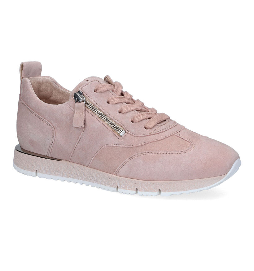 Gabor Best Fitting Chaussures à lacets en Rose pour femmes (306185) - pour semelles orthopédiques