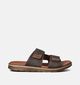 Rieker Nu-pieds casual en Marron pour hommes (354828)