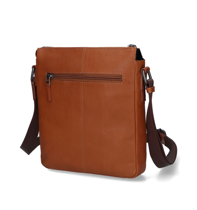 Maverick Cognac Crossbody Tas voor heren (341263)