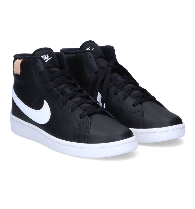 Nike Court Royale 2 Mid Baskets en Noir pour hommes (299330)