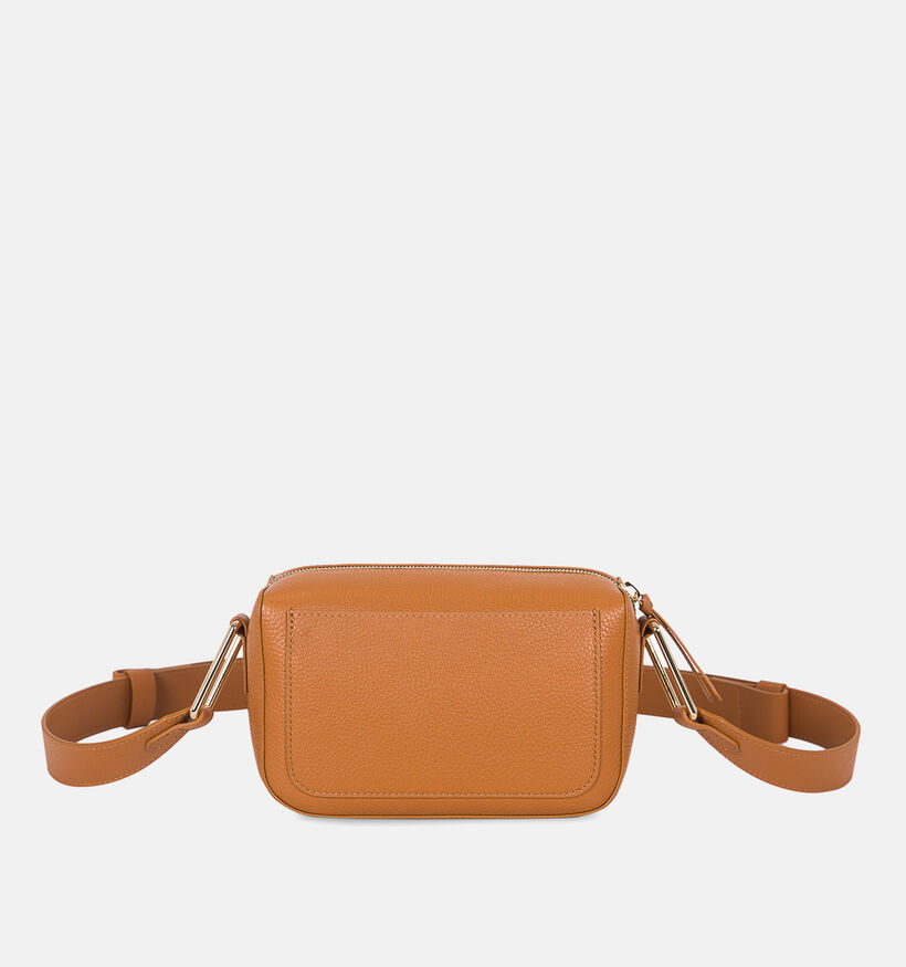 Crinkles Camel Crossbody Tas voor dames (342323)