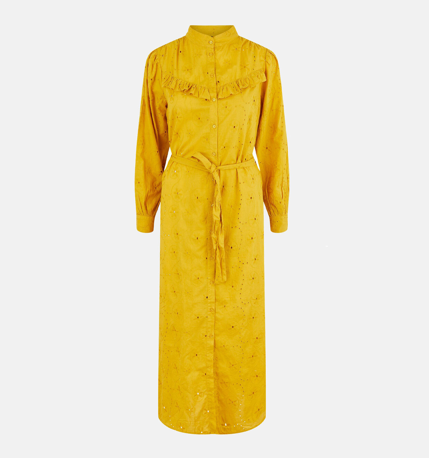 Pieces Vania Gele Hemdjurk Dames Kleedjes Online op TORFS.BE