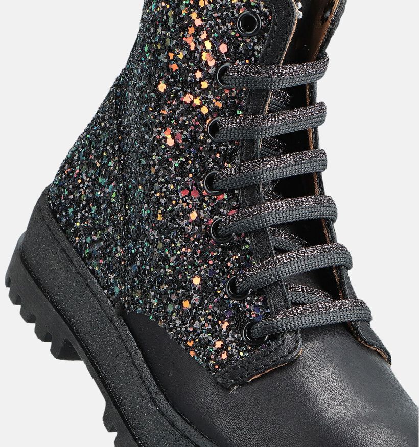 STONES and BONES Blesa Boots en Noir STONES and BONES Blesa Boots en Noir pour filles (361984) - pour semelles orthopédiques