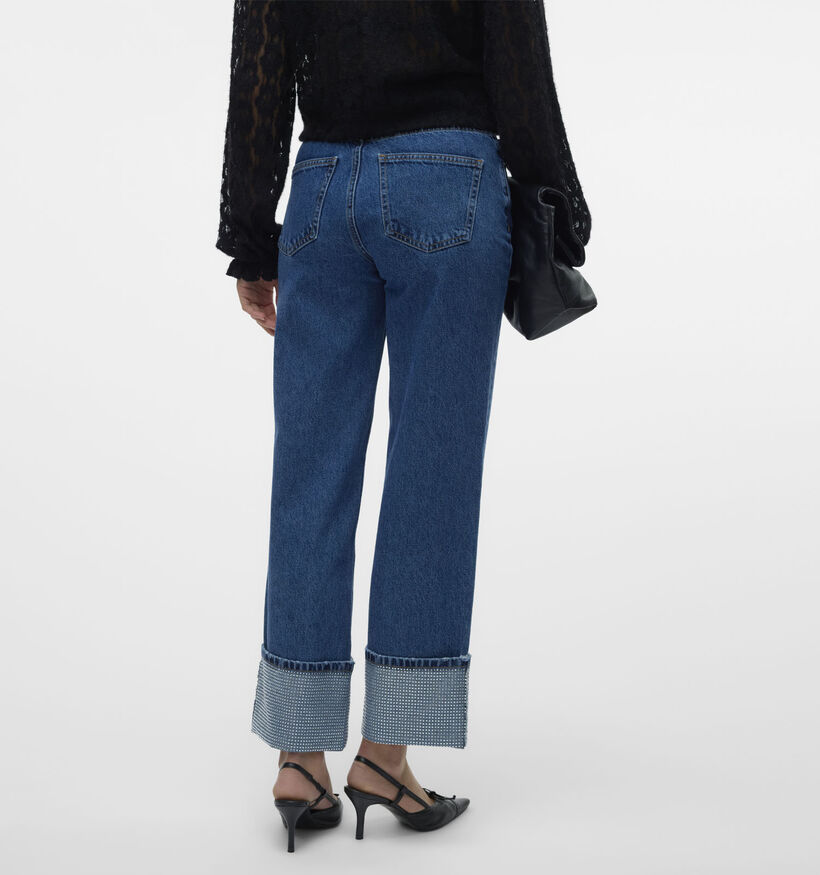 Vero Moda Chloe Blauwe Staight leg jeans L32 voor dames (354084)