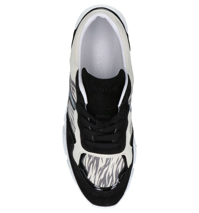 Gele Geklede Sneakers Tango Kady in daim (252198)