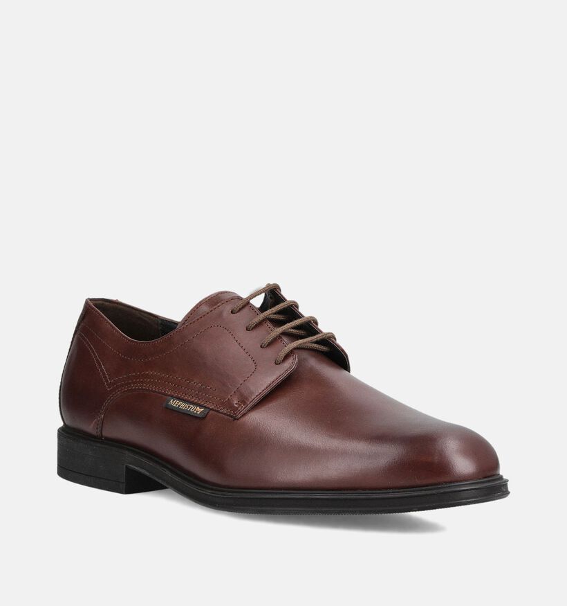 Mephisto Kevin Hopper Chaussures classiques en Marron pour hommes (379021) - pour semelles orthop&eacute;diques