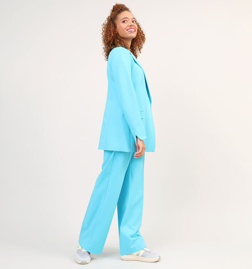 comma Blazer en Turquoise pour femmes (327326)