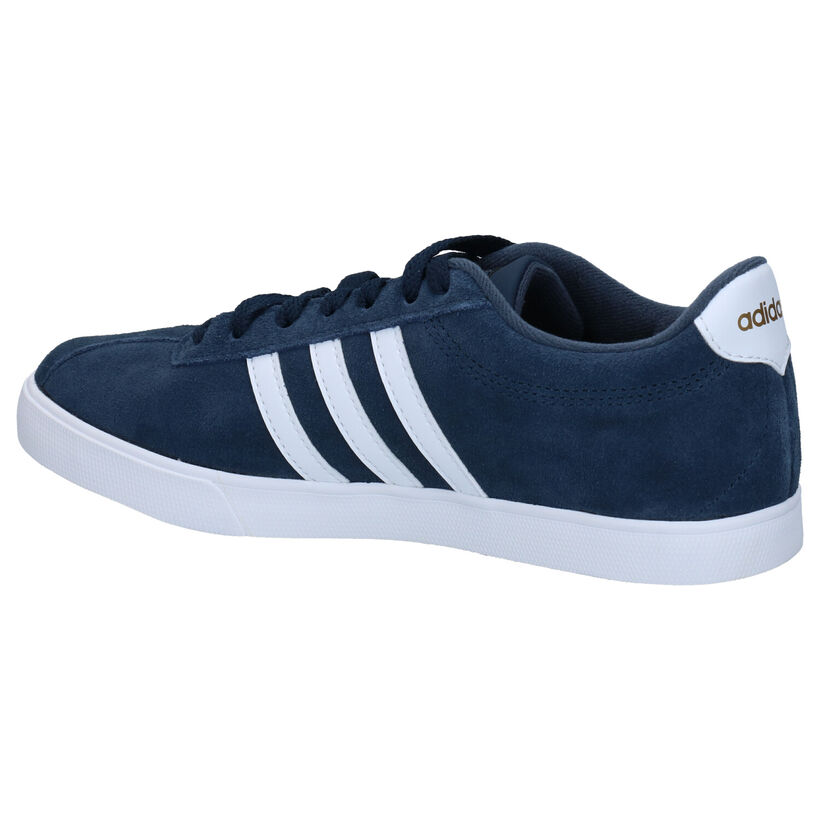 adidas Courtset Grijze Sneakers in kunstleer (276455)