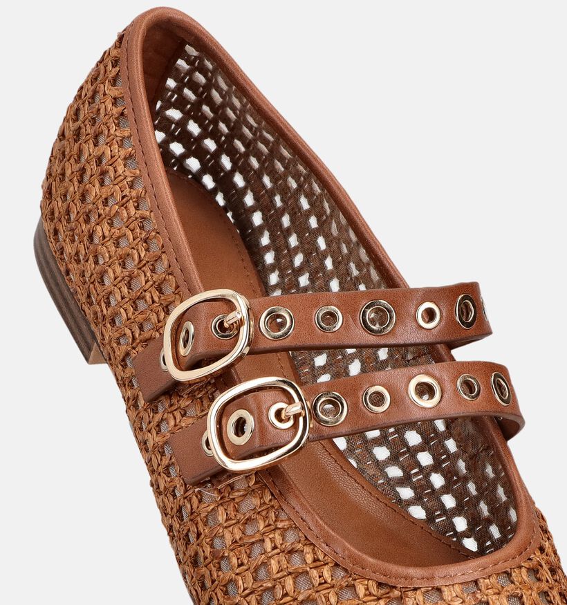 Tamaris Ballerines en Camel pour femmes (367607)