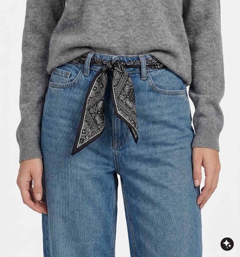 JDY Vera Blauwe Wijde Straight Leg Jeans voor dames (378319)