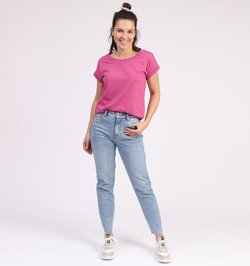 Vila Dreamers T-shirt en Fuchsia (311616)