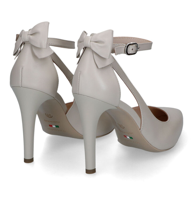 NeroGiardini Talons hauts en Beige clair pour femmes (323816)