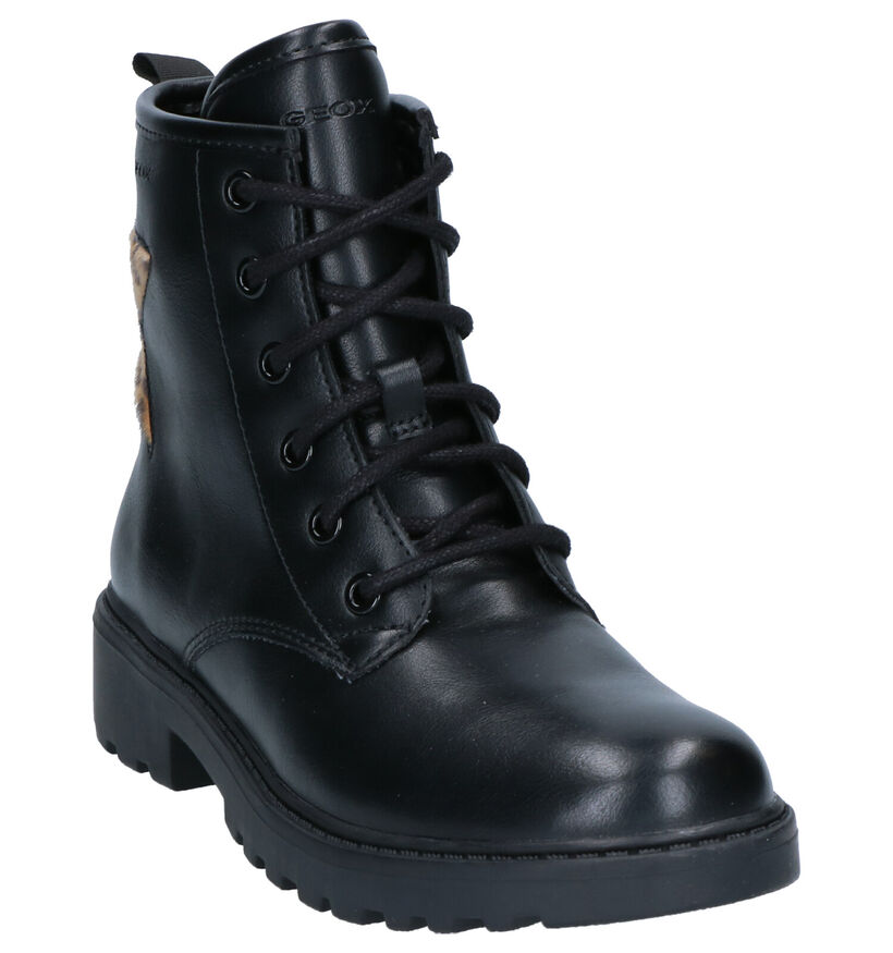 Geox Bottes en Gris foncé en simili cuir (273248)