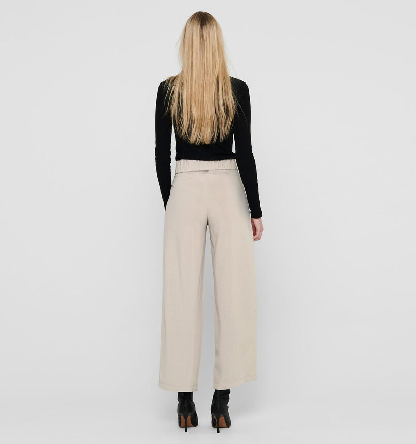 JDY Geggo Pantalon large en Écru L30 pour femmes (331900)