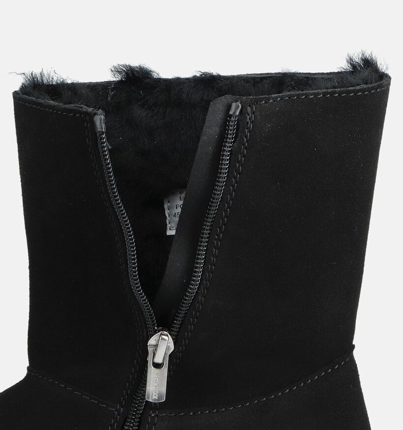 Birkenstock Bottines Fourrées en Noir pour femmes (360250) - pour semelles orthopédiques