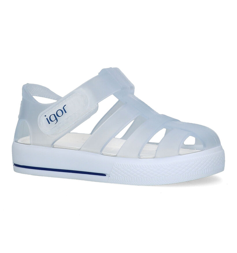 Igor Chaussures d'eau en Bleu pour filles, garçons (340872) - pour semelles orthopédiques