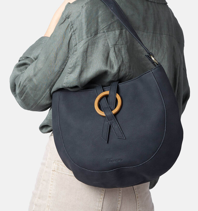 Woomen Wacac29 Acacia Zwarte Schoudertas voor dames (330798)