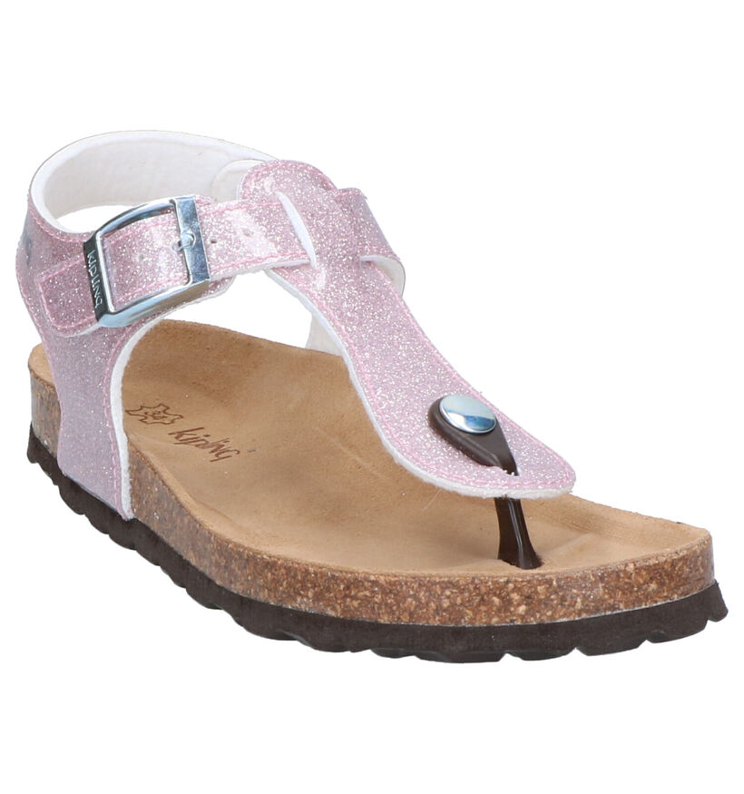 Kipling Narcis Roze Sandalen in kunstleer (273314)