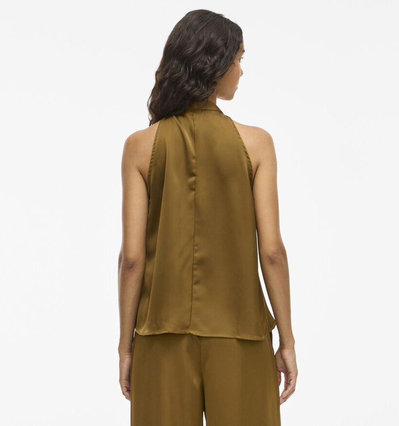 Vila Fadia Bruine Top voor dames (366679)