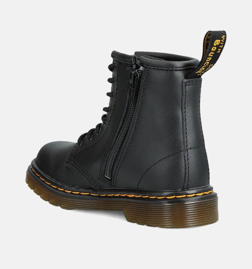 Dr. Martens 1460 Boots pour b&eacute;b&eacute; en Noir pour filles, gar&ccedil;ons (375975)