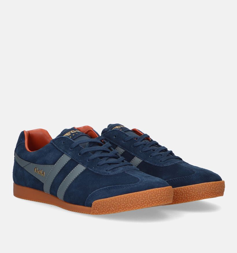 Gola Harrier Cognac Sneakers voor heren (340667) - geschikt voor steunzolen