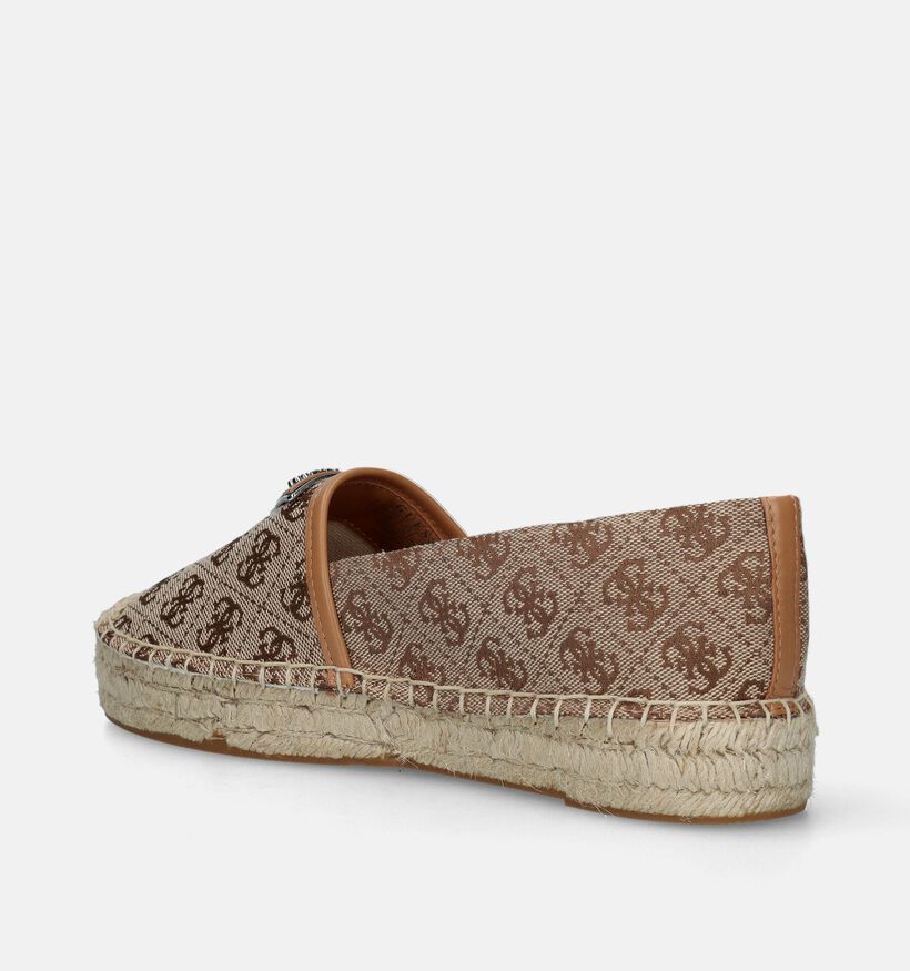 Guess Jolande Espadrilles en Brun pour femmes (340072)