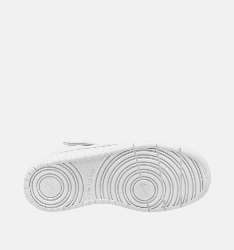 Nike Court Borough MID 2 GS Witte Sneakers voor jongens, meisjes (347940)