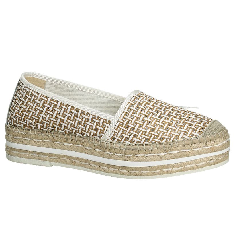 Vidorreta Espadrilles en Blanc en textile (194987)