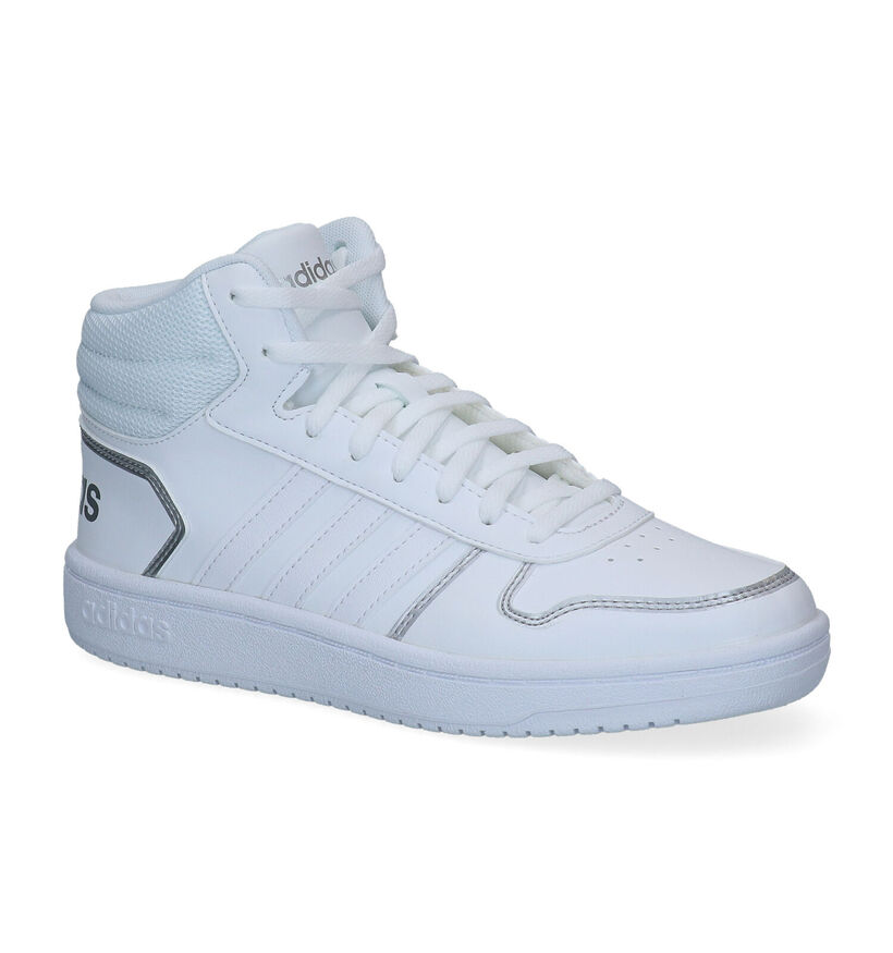 adidas Hoops Witte Sneakers voor dames (300158)