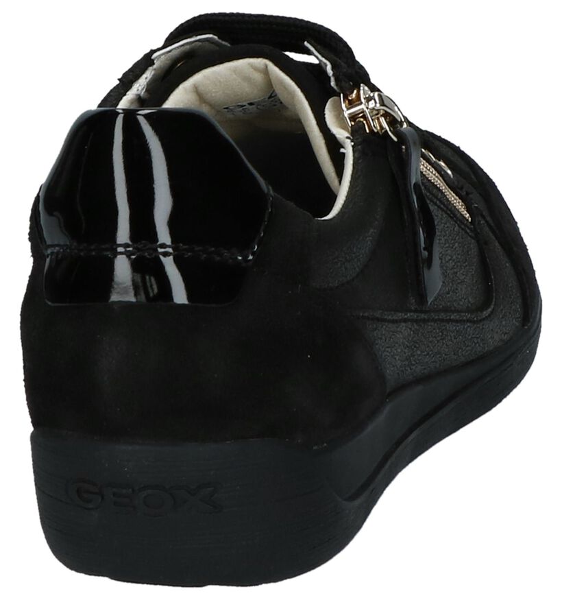Geox Chaussures à lacets en Or en simili cuir (212638)