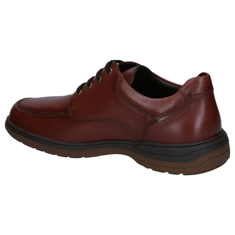 Mephisto Douk Riko Chaussures à Lacets en Cognac pour hommes (298326) - pour semelles orthopédiques