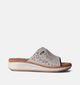 Fly Flot Nu-pieds compensées en Beige pour femmes (357737)