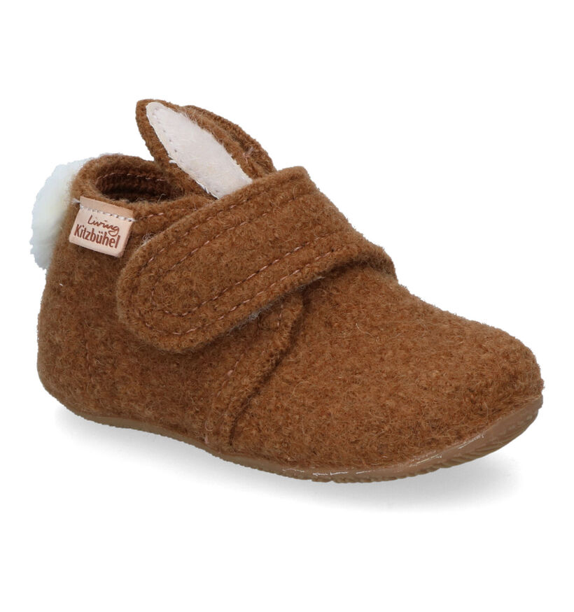 Living Kitzbühel Pantoufles pour bébé en Beige pour filles (331464)