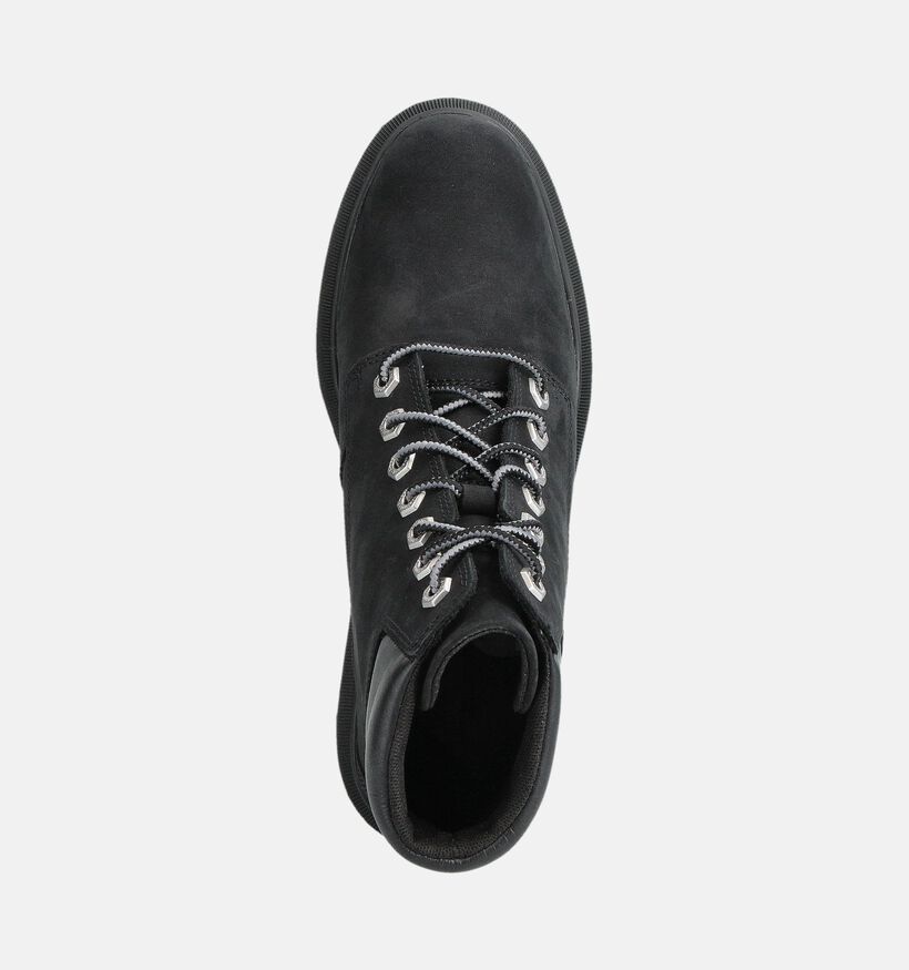 Timberland Allington Heights 6IN Bottines à lacets en Noir pour femmes (360165) - pour semelles orthopédiques