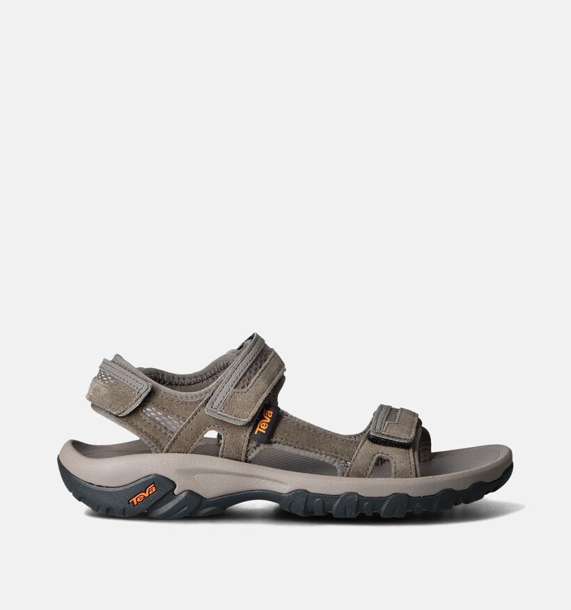 Teva Hudson Sandales de marche en Taupe pour hommes (354635)