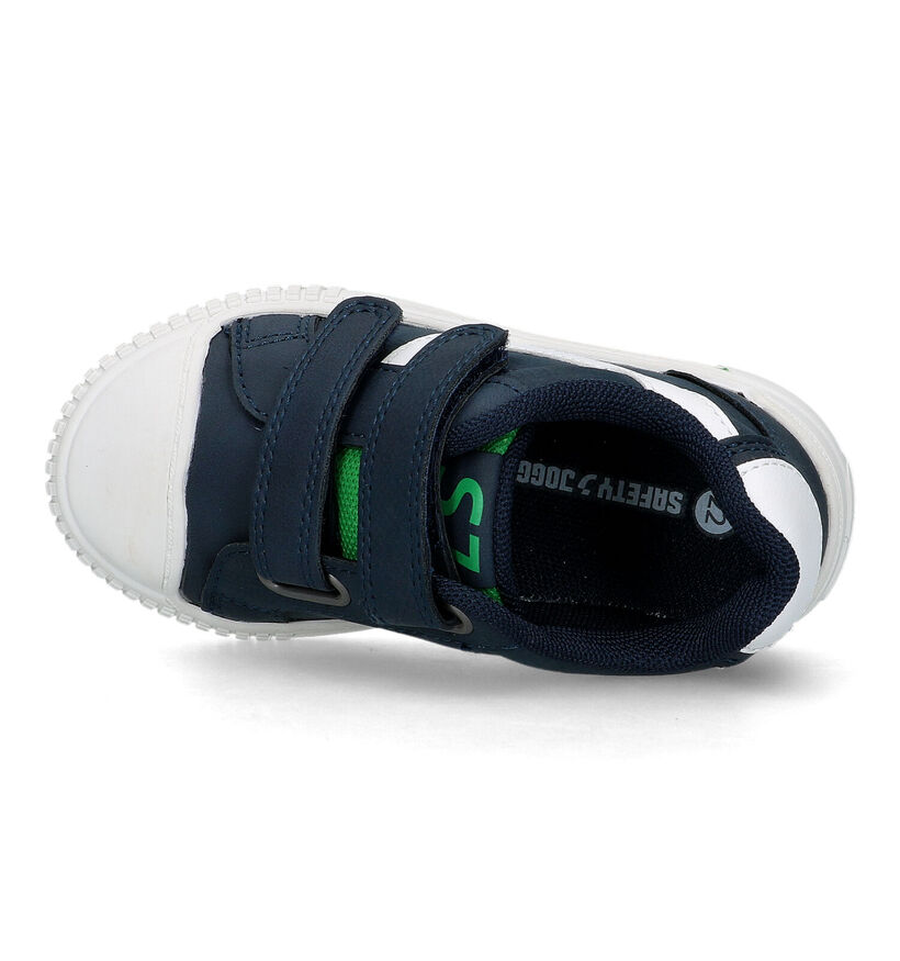 Safety Jogger Lifestyle Chaussures à velcro en Bleu pour garçons (320767) - pour semelles orthopédiques