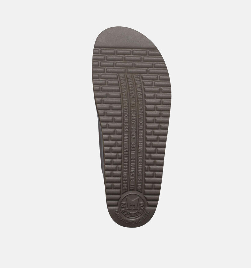 Mephisto Nerio Scratch Nu-pieds en Marron pour hommes (355187)