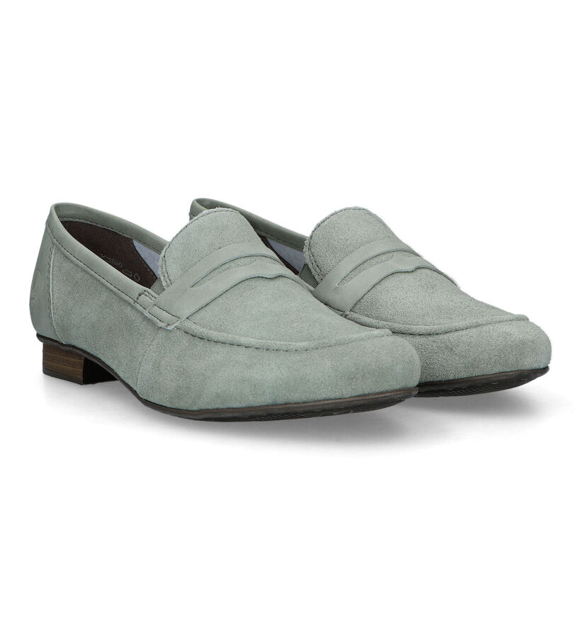 Rieker Loafers en Vert pour femmes (320340)