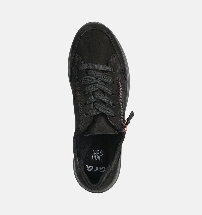 Ara Osaka Baskets en Noir pour femmes (377328) - pour semelles orthop&eacute;diques