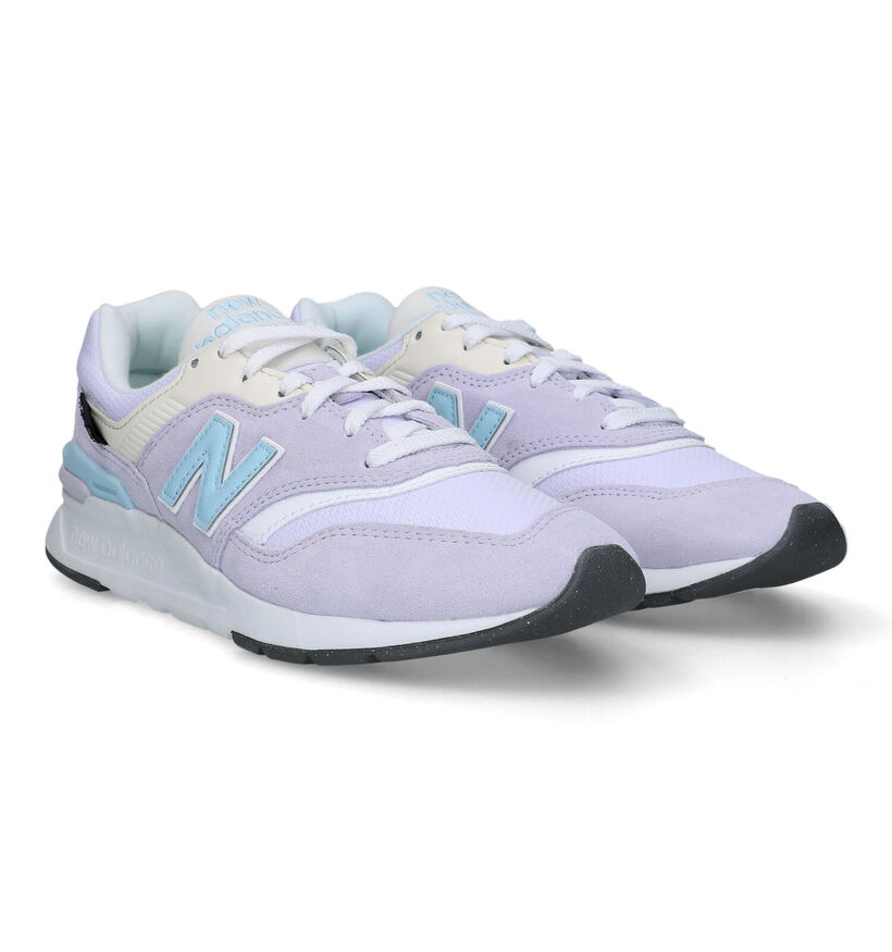 New Balance CW 997 Baskets en Lilas pour femmes (319279) - pour semelles orthopédiques