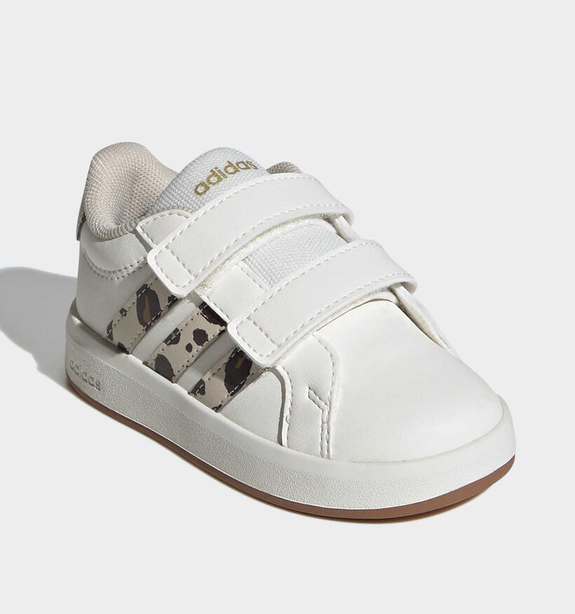 adidas Grand Court 3.0 Witte Sneakers voor meisjes (372844) - geschikt voor steunzolen