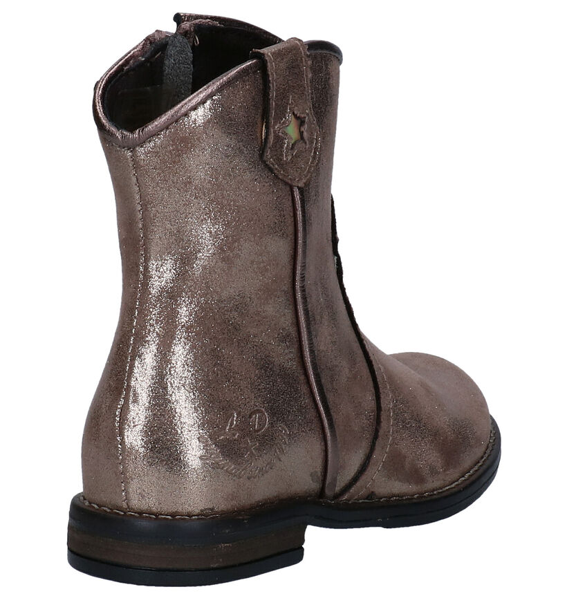 Little David Zekoia Bronzen Boots voor meisjes (282863) - geschikt voor steunzolen