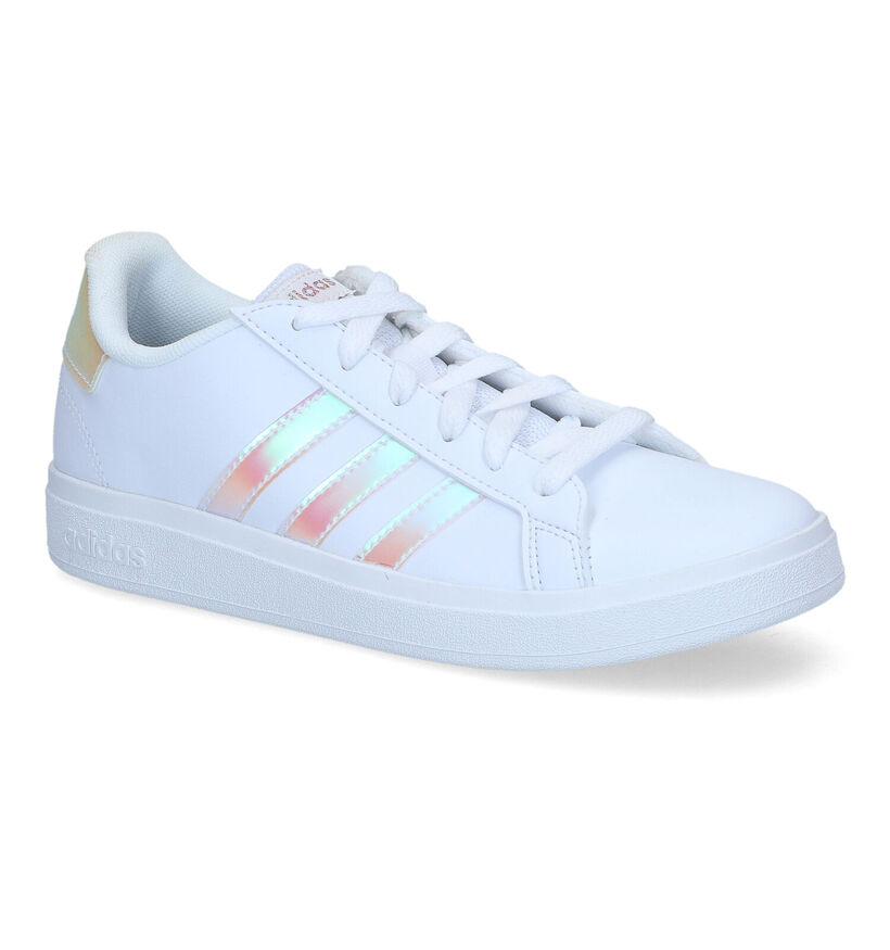 adidas Grand Court 2.0 K Baskets en Blanc pour filles (332128)