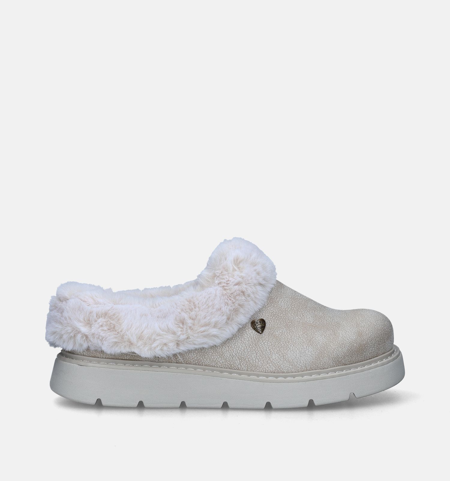 Skechers Bobs Keepsakes Lite Cozy Blend Beige Pantoffels Dames Pantoffels Online op TORFS.BE