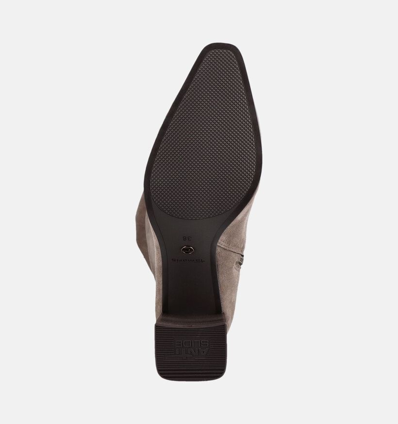 Tamaris Taupe Lange Laarzen voor dames (378957)