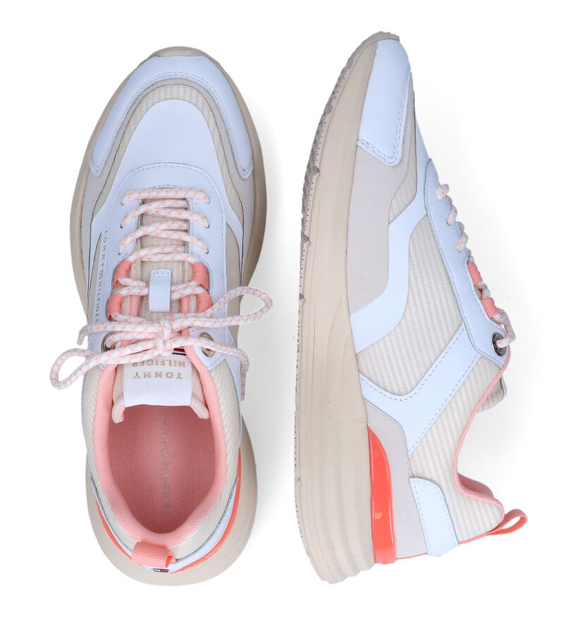 Tommy Hilfiger Feminine Baskets en Bleu pour femmes (310679) - pour semelles orthopédiques