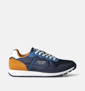 Chaussures à lacets bleu