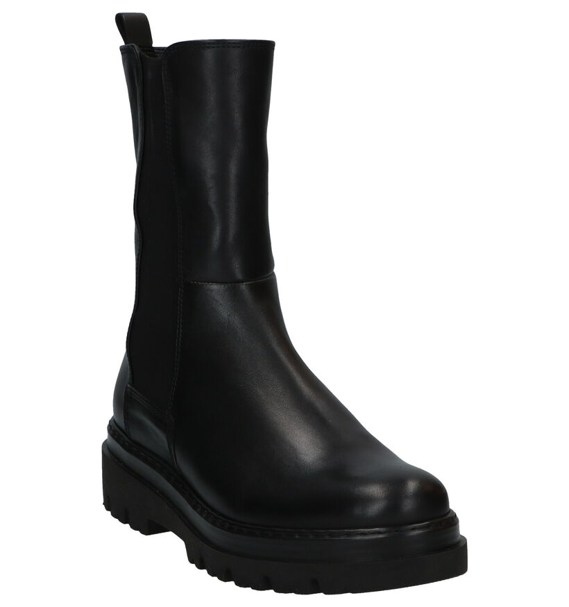 Gabor OptiFit Bottines Chelsea en Noir pour femmes (297228) - pour semelles orthopédiques